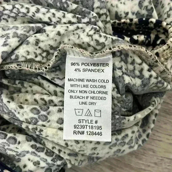 DNA couture snakeskin print collared bodysuit - Picture 7 of 7